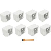 NALOOKAMIC Accessoires pour aspirateurs Roborock Q5 Pro, Q5 Pro+, Q5 Max+ et Q5 DuoRoller+ : sacs à poussière