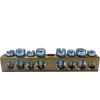 8-Loch-Erdungs- und Neutralleiter-Stecker von FAEG – Nr. 4 x 10 mm² + Nr. 4 x 16 mm²