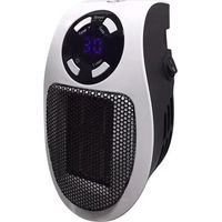 Chauffage de 500 watts, prise murale de chauffage d'espace enfichable, prise de courant de chauffage, prise murale de chauffage pour salle de bain et bureau-LIAIKI
