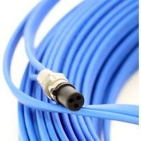 Accessoire de pompe de jardin 703412 – Câble 50m/2mm² – Moteur bain d'huile pour usage intensif – Connecteur étanche – Pm Technology