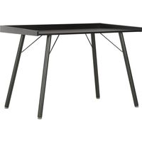 Bureau noir 90×50×79 cm
