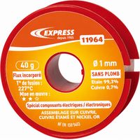 Saldatore a stagno per componenti elettrici/elettronici, 40g.