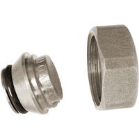 TAPPO TERMINALE CROMO- 24 x 19 fil (diam.18)- TIEMM- pezzi 1