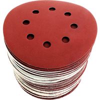 125 mm Schleifpapier Schleifscheiben Bosch Dewalt Einhell Sander – 60 Scheiben: P40/P60/P80/P120/P180/P240 8 Löcher