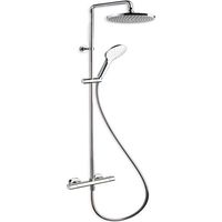 Wandmontierte Duschsäule mit Thermostatmischung – Prime