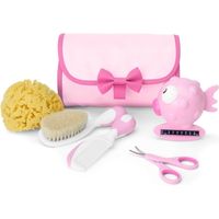 Set mit Hygiene- und Badeaccessoires, rosa, ab 0 Monaten