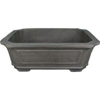 Vaso per bonsai rettangolare in gres 49x35x15 cm - GL82b