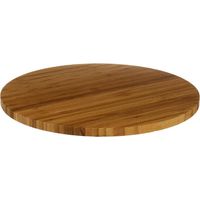giradischi in bambù da 35 cm