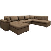 Sofá rinconero Comfivo Gemma II, Lux 03, Función de descanso, 348x205x76cm, 0