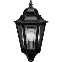 Applique classique ELITE 6 IP44 E14 42W Noir