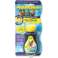 AquaChek Teststreifen 4 in 1 Gelb für Chlor, pH, Gesamtalkalität und Cyanursäure