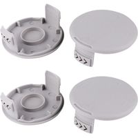 Lot de 4 capuchons de rechange pour bobine de débroussailleuse, compatibles avec les débroussailleuses sans fil Ryobi One+ AC14RL3A et Ryobi AC14HCA One+