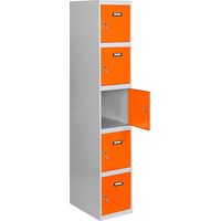 Simonrack Simonlocker Prof Dism Schrank Grau Orange