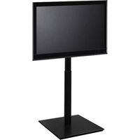 TV-Möbel - L&C Handy Spring - Schwarz - Verstellbar - Robuste Räder - 32 bis 50 Zoll