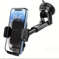 Support de téléphone à ventouse pour tableau de bord de voiture, support universel à ventouse avec coussinet adhésif en gel
