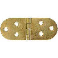 CERNIERA A BISCOTTO 80x30 mm senza fermo - Bronzata Q.TA 50