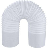 Tuyau d'évacuation pour climatiseur mobile, tuyau de ventilation flexible, rallonge pour tuyau d'évacuation pour climatiseur (150 mm x 1,5 m)