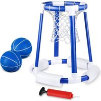 Gonflable Piscine Flottant,panier de Basketball de piscine, panier de basket ball flottant pour Jeu d\'eau de Piscine 1PCS (703)