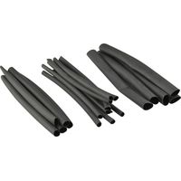 Wärmeschrumpfschlauch Set 100mm sw 20tlg Schrumpfschläuche zur Isolierung