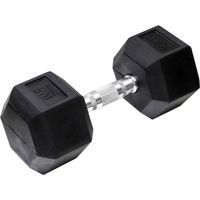 Mancuerna hexagonal 30 kg negro Orange Gym