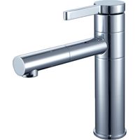 Essebagno Ultrate grifo mezclador bajo cromado para lavabo