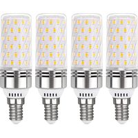 E14 LED-Lampe, 16 W, Kaltweiß (6000 K), 1450 lm, entspricht einer 100-W-Halogenlampe (E14), 360°-Abstrahlwinkel, 220 V Wechselstrom, E14 LED-Lampe