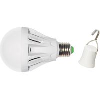 Ampoule LED E27 7W 6400K 300Lm – Anti-coupure – Autonomie 6h – Durée de vie 25000h – Angle de diffusion 120° – FOX