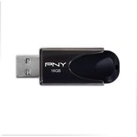 PNY Attaché 4 2.0 16GB 16GB USB 2.0 Schwarz USB-Stick