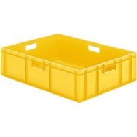 Caja de transpuerta 800x600x210 mm amarillo