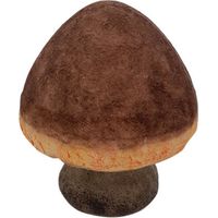 Figurendiscounter Steinpilz groß Dekofigur 26x23x23cm Figur Polyresin Wetterfest