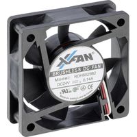 X-Fan RDH6025B2 Axiallüfter 24 V/DC 33 m³/h (L x B x H) 60 x 60 x 25 mm