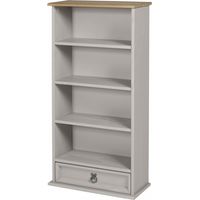 Corona Grey Wax 1 Drawer DVD Rack
