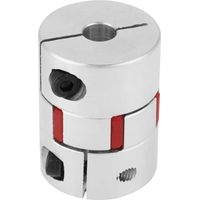 Manchon d'accouplement flexible OD30mm L40mm pour moteur pas à pas CNC, connecteur arbre de 8x12mm
