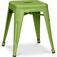 Sgabello di Design Industriale - 45cm - Nuova Edizione - Stylix Verde chiaro