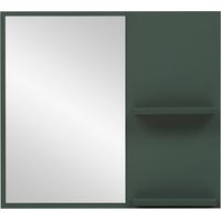 Spiegelelement KELLA-80 in waldgrün, B/H/T: ca. 67/60/12,2 cm
