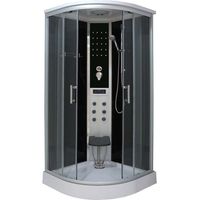 Bagno Italia Cabina box doccia Idromassaggio 90x90 con sistema quickline