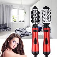 Brosse soufflante rotative tournante à brushing - 1000 Watts - 2 têtes - Air chaud/froid - 2 vitesses