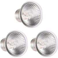 25W Chaleur Lampe UVA UVB Lampe De Réchauffement Ampoule De Chauffage, pour Reptiles Lézard Tortue Aquarium (Ampoule 3)-LIAIKI