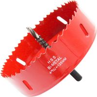 Hole Saw Drill Bit Hole Cutter with Arbor for Wood,PVC Board and Plasterboard(415/16"(125mm Hole Saw))
