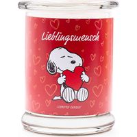 Bougie parfumee aux cacahuetes en pot de verre - idee cadeau