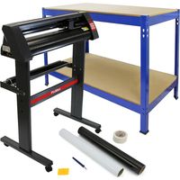 720mm Vinyl Cutter, Weeding Kit, Blue Q-rax Workbench bundle