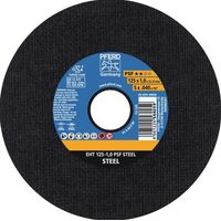 Disco da taglio PSF STEEL D125x1 mm dritto in acciaio foratura 22,23 mm PFERD (per 25)