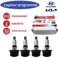 Pack mit 4 programmierten TPMS-Sensoren 433MHz 52940-L1100 für KIA Sorento IV & HYUNDAI Elantra/IONIQ5/Sonata/Tucson