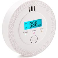Detector de monóxido de carbono - Alarma - Detector de humo - Para hogares, restaurantes, hoteles y oficinas