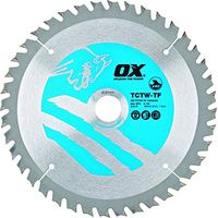 OX ox-tctw-tf-1652040 40 denti taglio del legno ATB Thin Kerf, lama per sega circolare, 0 V, argento/blu, 165/20 mm