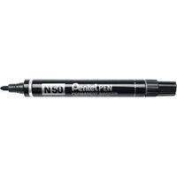 Pentel Permanentmarker N50-AE 2mm Metall konische Spitze sw