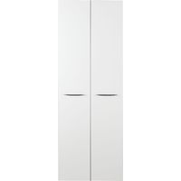 Paire de portes longues 75x210 cm – Aggloméré mélaminé blanc – Style Drawing line – Dimensions K304 – Composad