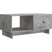 vidaXL Coffee Table Concrete Grey 90 x 50 x 40 cm Engineered Wood