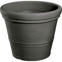Geli Pflanztopf Milano Ø 50 x 42,5 cm anthrazit Kunststofftöpfe