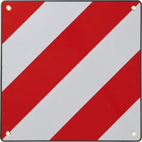 Cartello segnaletico proplus warning sign alluminio 50x50 cm
